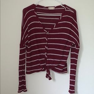 Altar’d state semi cropped sweater